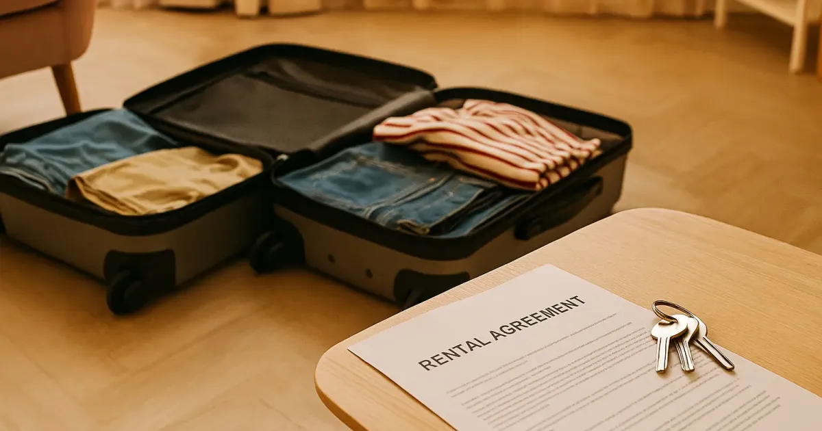 Suitcase and Rental Contract_simple_compose